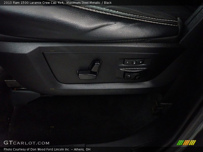 Maximum Steel Metallic / Black 2013 Ram 1500 Laramie Crew Cab 4x4