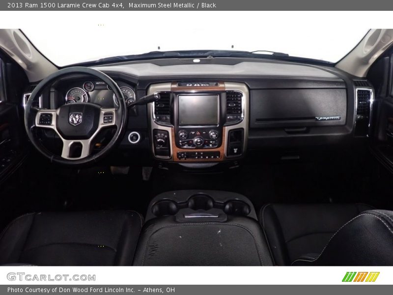 Maximum Steel Metallic / Black 2013 Ram 1500 Laramie Crew Cab 4x4