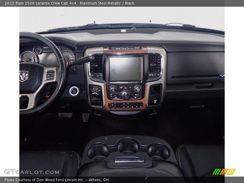 Maximum Steel Metallic / Black 2013 Ram 1500 Laramie Crew Cab 4x4
