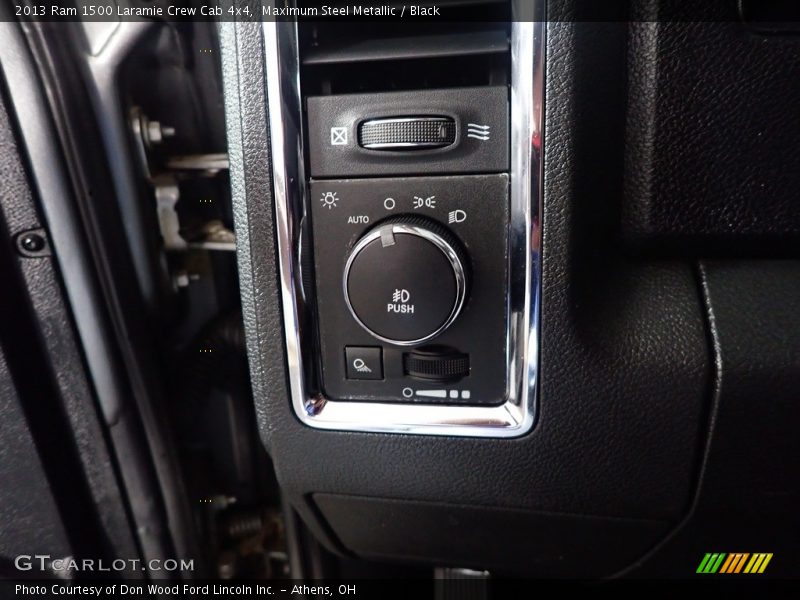 Maximum Steel Metallic / Black 2013 Ram 1500 Laramie Crew Cab 4x4