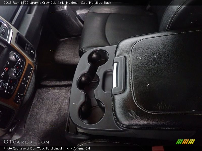 Maximum Steel Metallic / Black 2013 Ram 1500 Laramie Crew Cab 4x4
