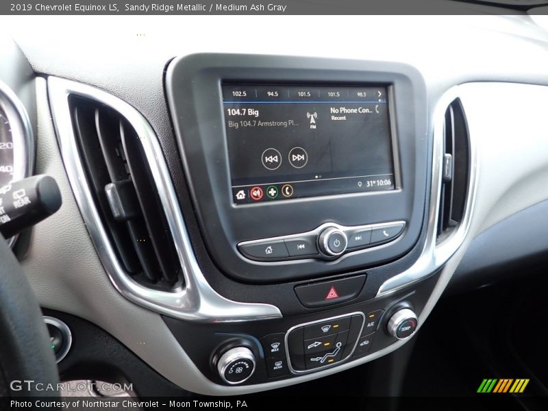 Sandy Ridge Metallic / Medium Ash Gray 2019 Chevrolet Equinox LS