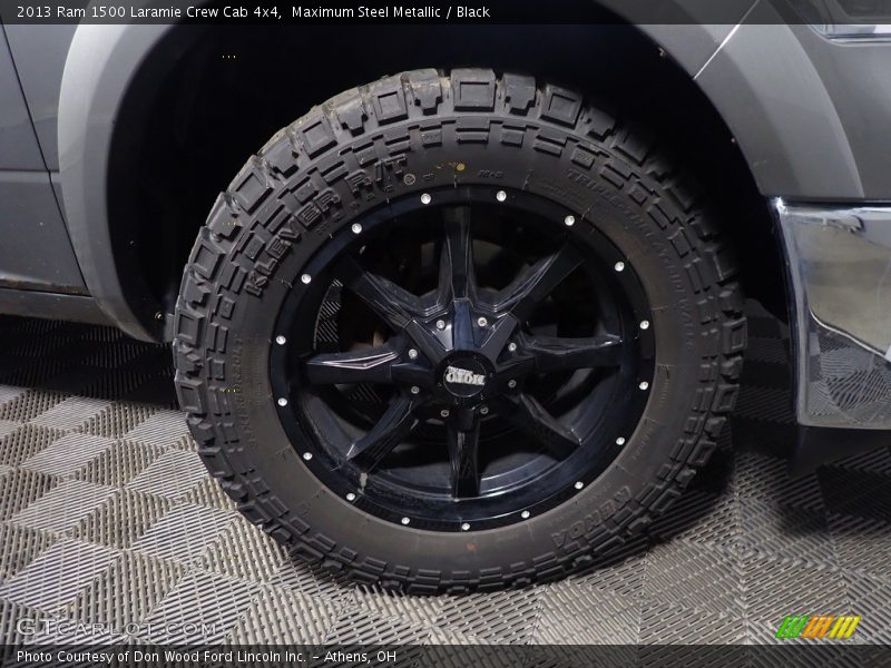 Maximum Steel Metallic / Black 2013 Ram 1500 Laramie Crew Cab 4x4