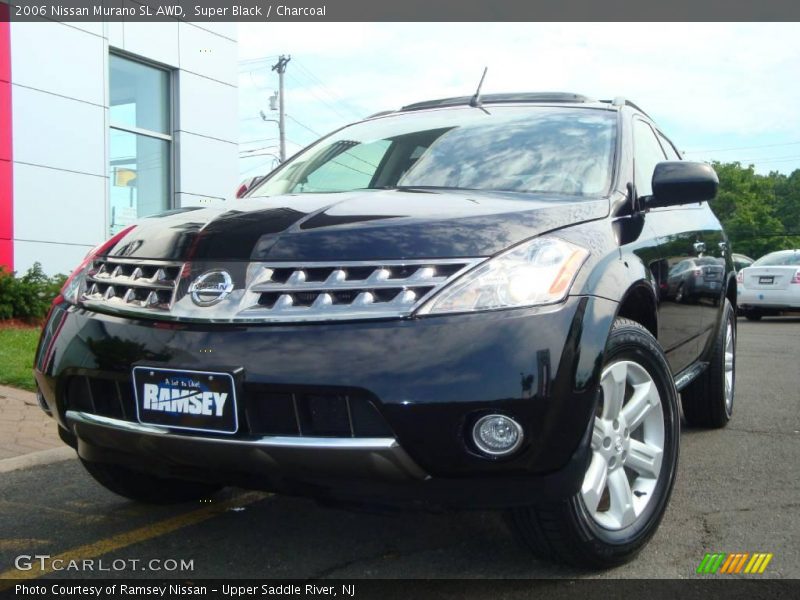 Super Black / Charcoal 2006 Nissan Murano SL AWD