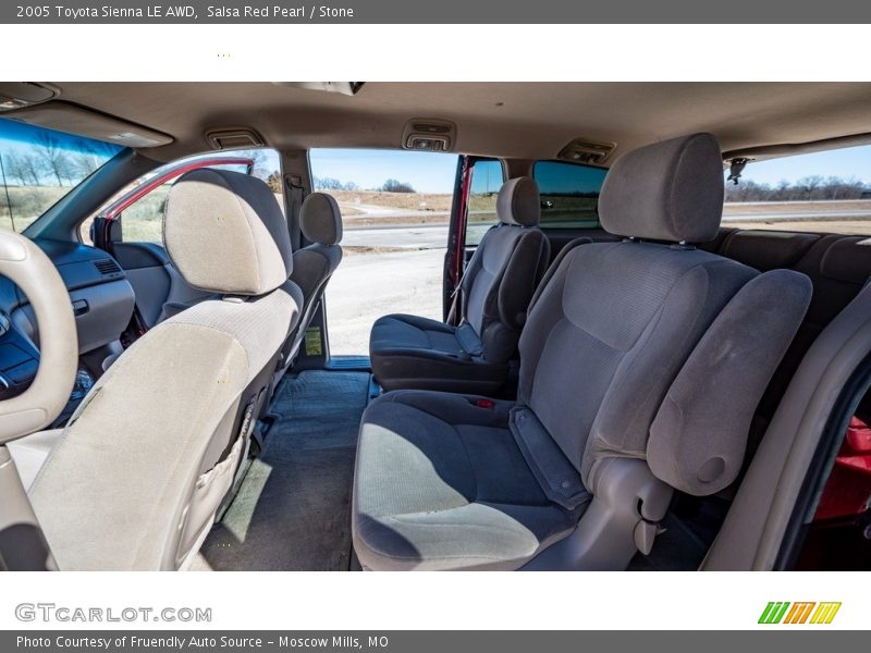Salsa Red Pearl / Stone 2005 Toyota Sienna LE AWD