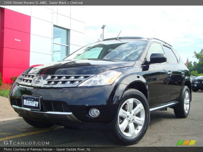 Super Black / Charcoal 2006 Nissan Murano SL AWD