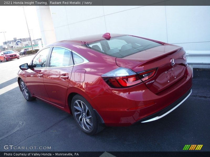 Radiant Red Metallic / Ivory 2021 Honda Insight Touring
