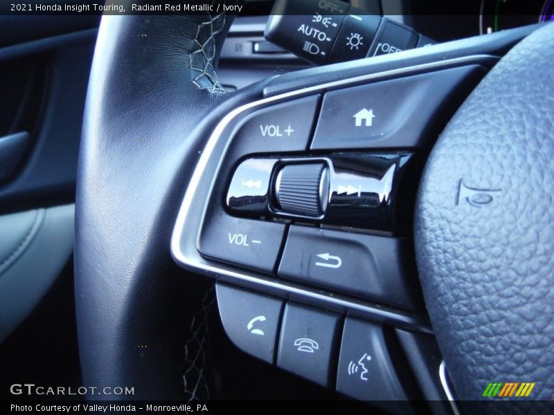Radiant Red Metallic / Ivory 2021 Honda Insight Touring