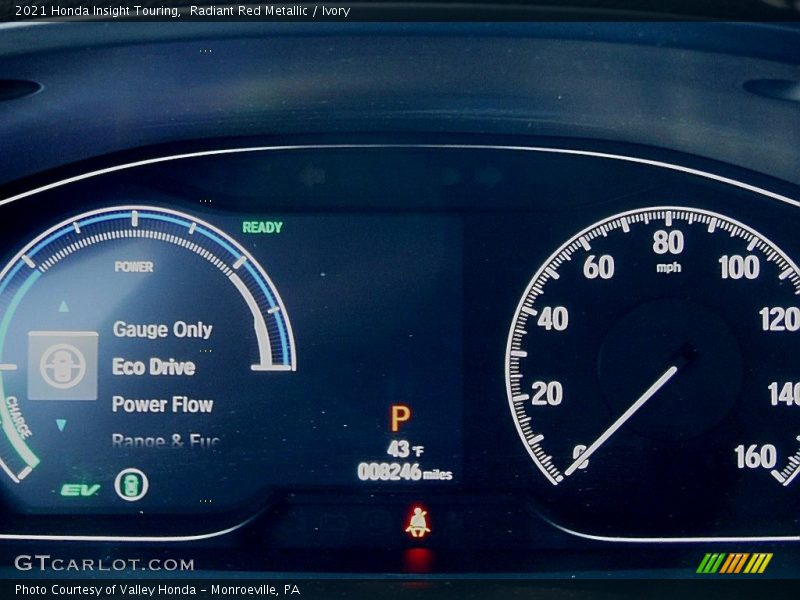 Radiant Red Metallic / Ivory 2021 Honda Insight Touring