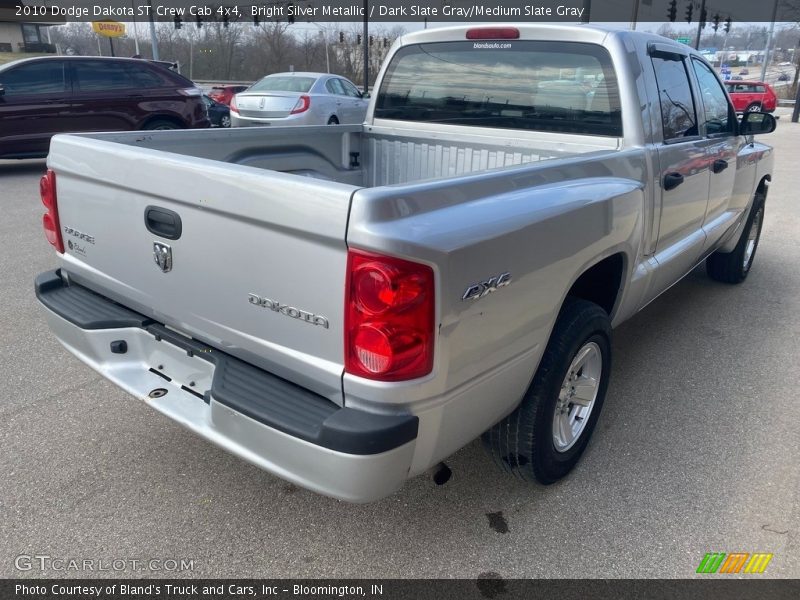  2010 Dakota ST Crew Cab 4x4 Bright Silver Metallic