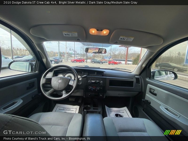 Front Seat of 2010 Dakota ST Crew Cab 4x4