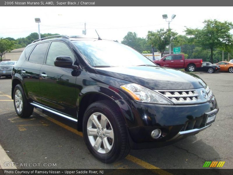 Super Black / Charcoal 2006 Nissan Murano SL AWD