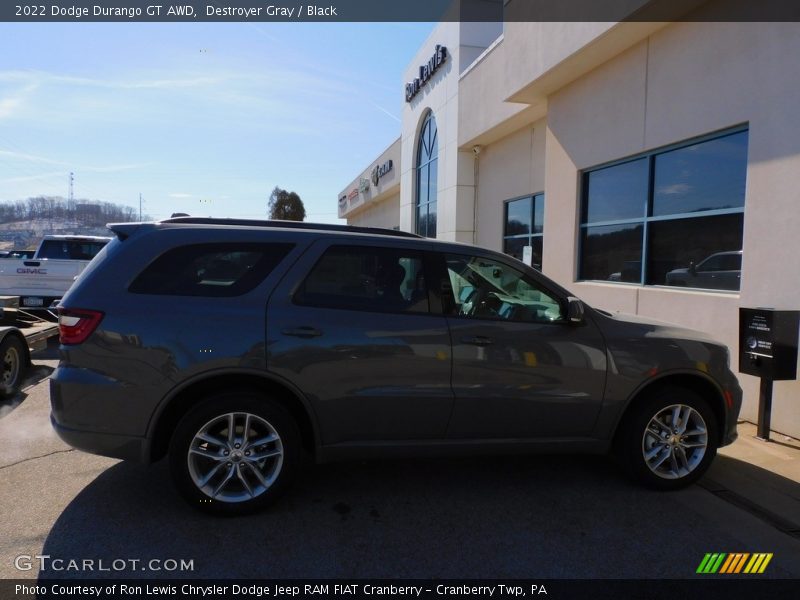 Destroyer Gray / Black 2022 Dodge Durango GT AWD