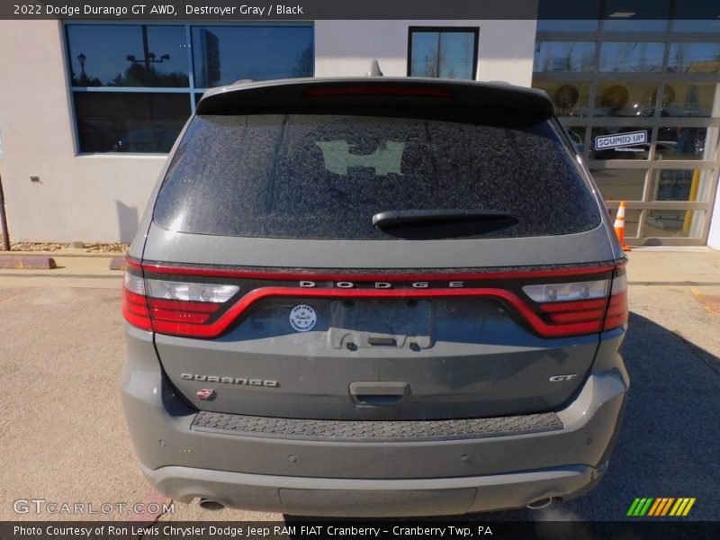 Destroyer Gray / Black 2022 Dodge Durango GT AWD