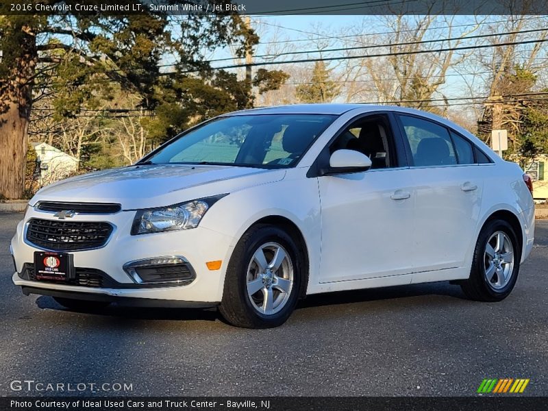 Summit White / Jet Black 2016 Chevrolet Cruze Limited LT