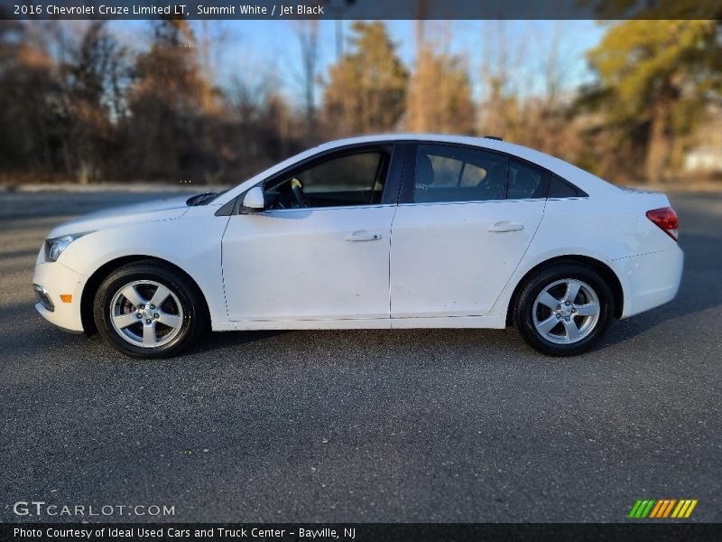 Summit White / Jet Black 2016 Chevrolet Cruze Limited LT