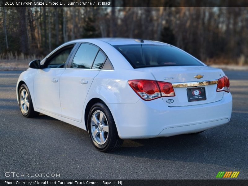 Summit White / Jet Black 2016 Chevrolet Cruze Limited LT