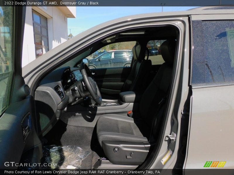 Destroyer Gray / Black 2022 Dodge Durango GT AWD
