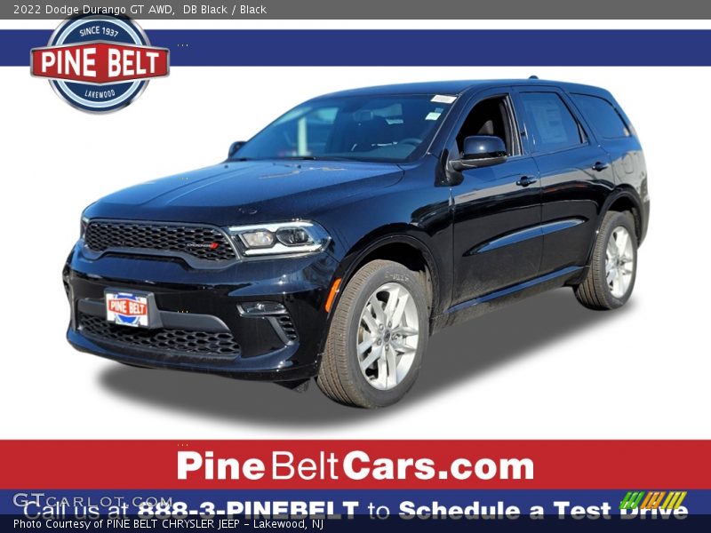 DB Black / Black 2022 Dodge Durango GT AWD