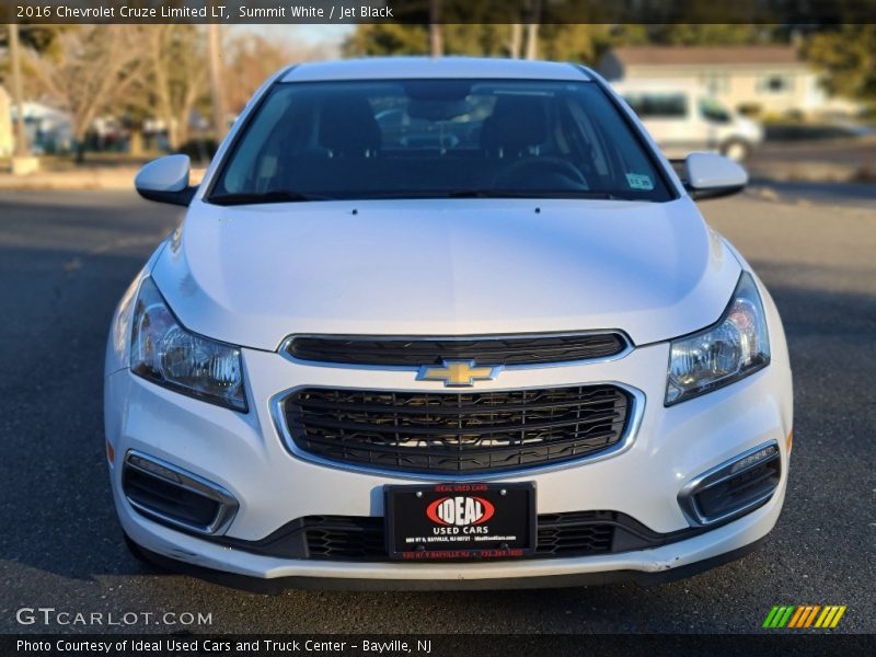 Summit White / Jet Black 2016 Chevrolet Cruze Limited LT