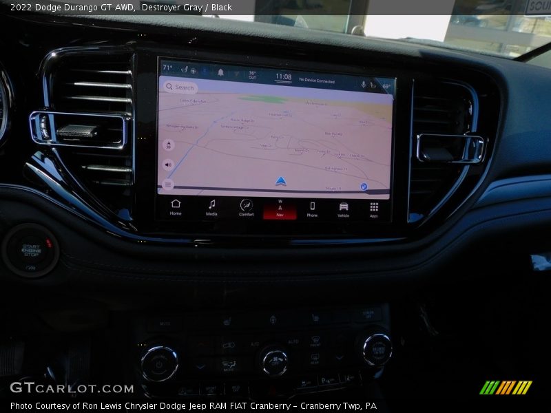 Destroyer Gray / Black 2022 Dodge Durango GT AWD