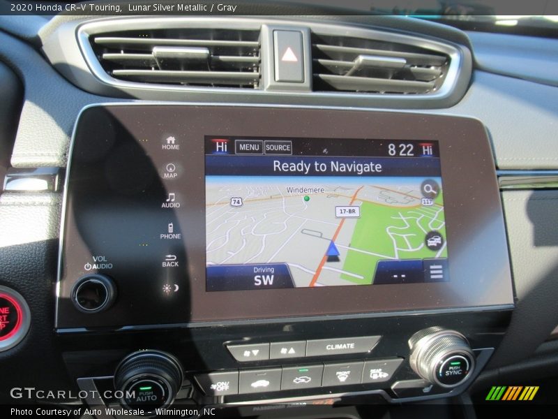 Lunar Silver Metallic / Gray 2020 Honda CR-V Touring