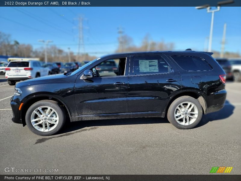 DB Black / Black 2022 Dodge Durango GT AWD
