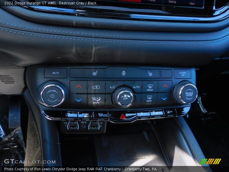 Destroyer Gray / Black 2022 Dodge Durango GT AWD