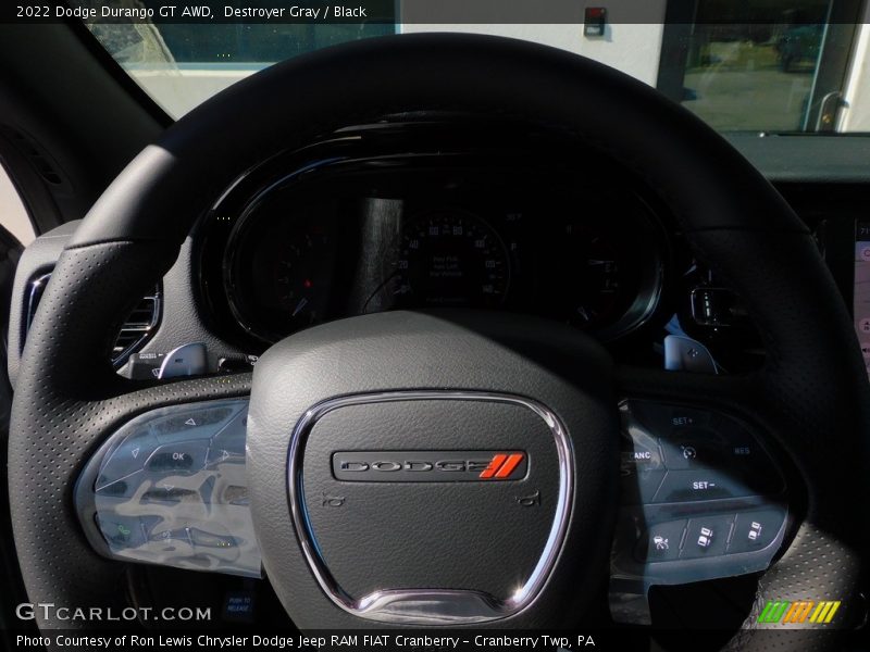 Destroyer Gray / Black 2022 Dodge Durango GT AWD