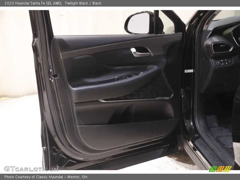 Twilight Black / Black 2020 Hyundai Santa Fe SEL AWD