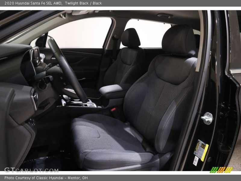 Twilight Black / Black 2020 Hyundai Santa Fe SEL AWD