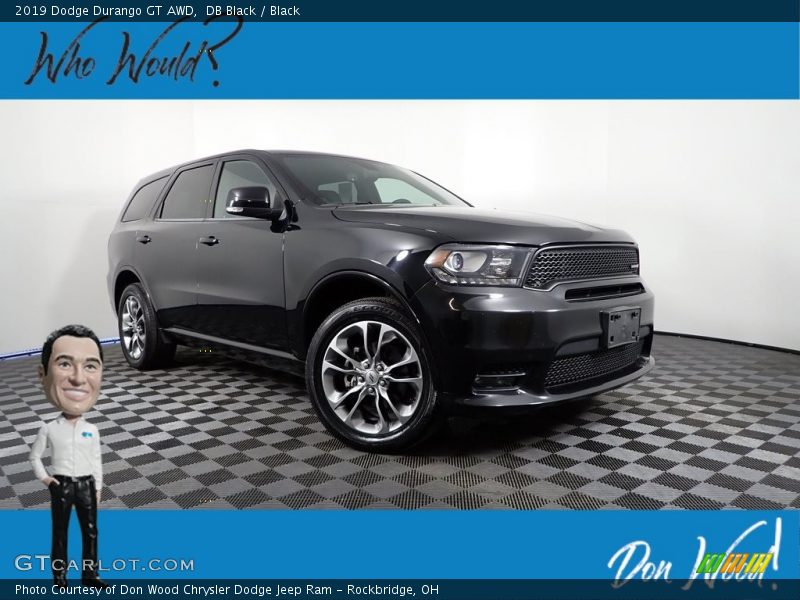 DB Black / Black 2019 Dodge Durango GT AWD