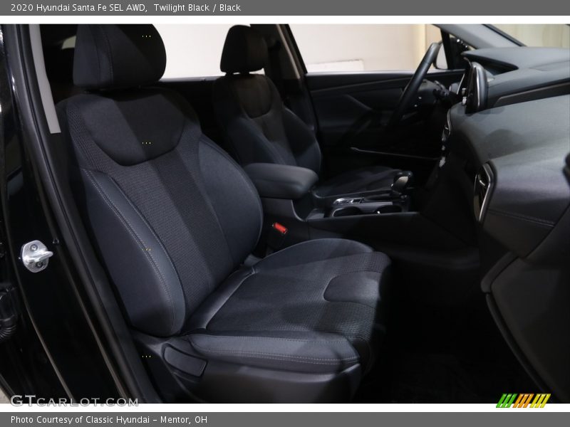 Twilight Black / Black 2020 Hyundai Santa Fe SEL AWD