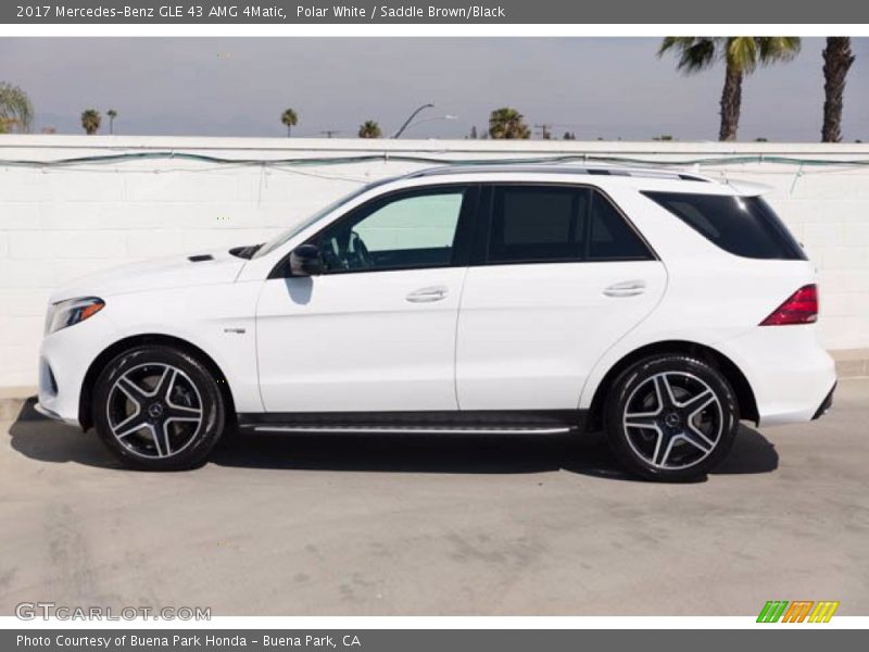 Polar White / Saddle Brown/Black 2017 Mercedes-Benz GLE 43 AMG 4Matic