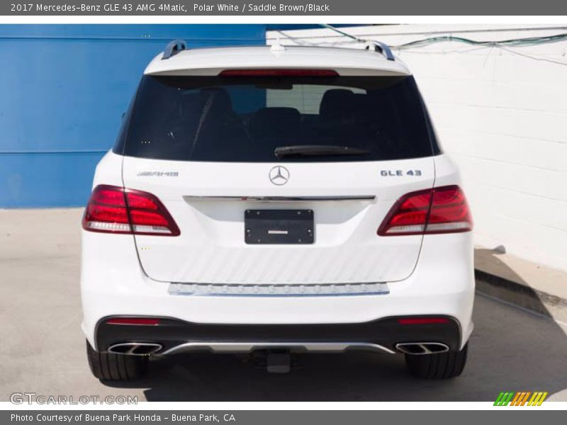 Polar White / Saddle Brown/Black 2017 Mercedes-Benz GLE 43 AMG 4Matic