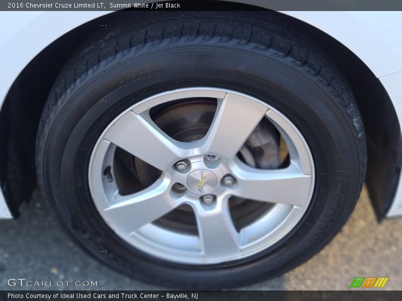 Summit White / Jet Black 2016 Chevrolet Cruze Limited LT