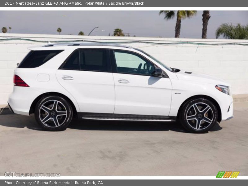 Polar White / Saddle Brown/Black 2017 Mercedes-Benz GLE 43 AMG 4Matic