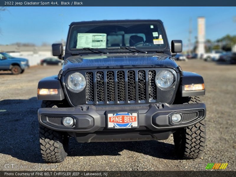 Black / Black 2022 Jeep Gladiator Sport 4x4