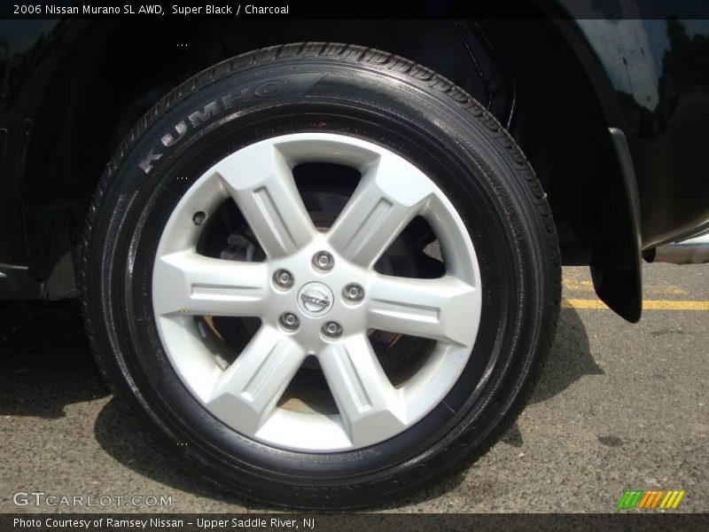 Super Black / Charcoal 2006 Nissan Murano SL AWD