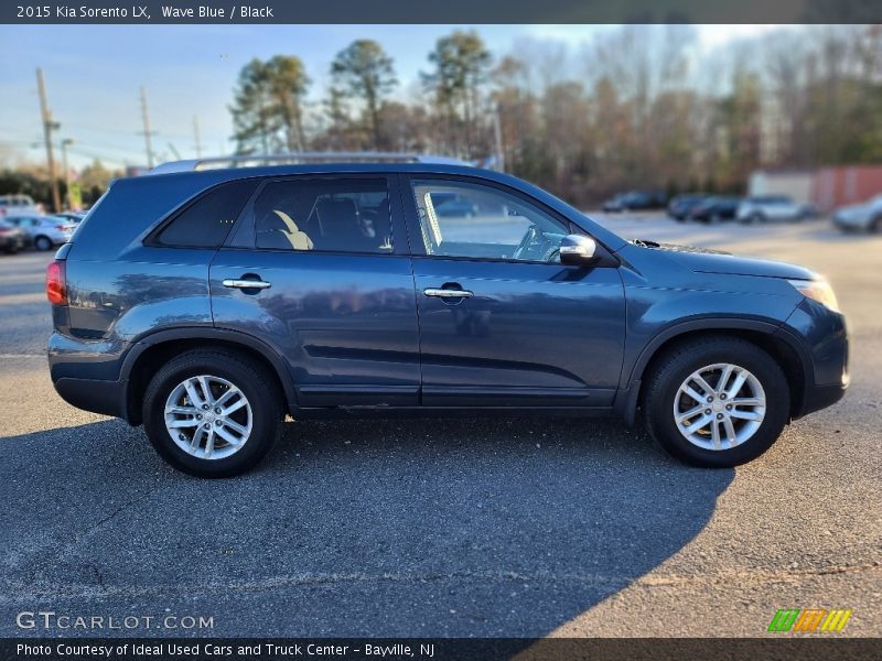 Wave Blue / Black 2015 Kia Sorento LX