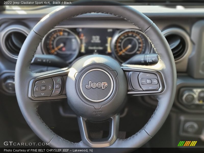 Black / Black 2022 Jeep Gladiator Sport 4x4