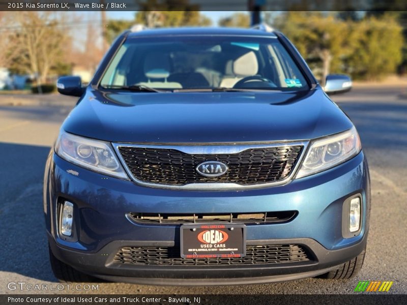 Wave Blue / Black 2015 Kia Sorento LX