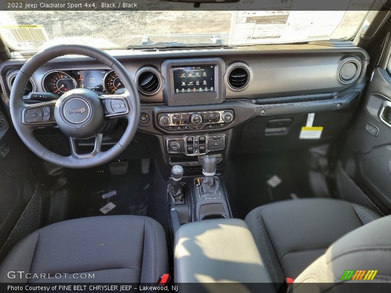 Black / Black 2022 Jeep Gladiator Sport 4x4