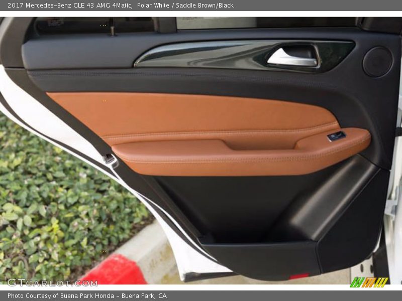 Polar White / Saddle Brown/Black 2017 Mercedes-Benz GLE 43 AMG 4Matic