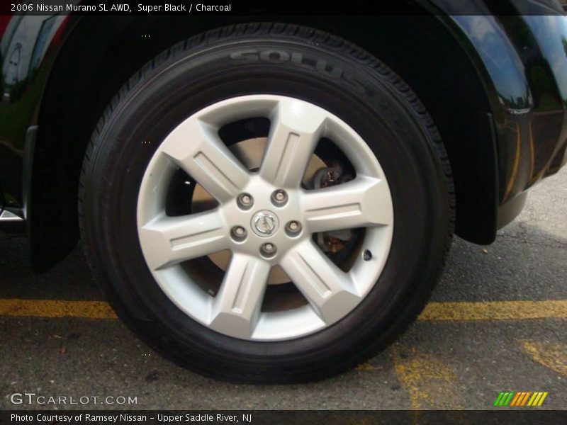 Super Black / Charcoal 2006 Nissan Murano SL AWD