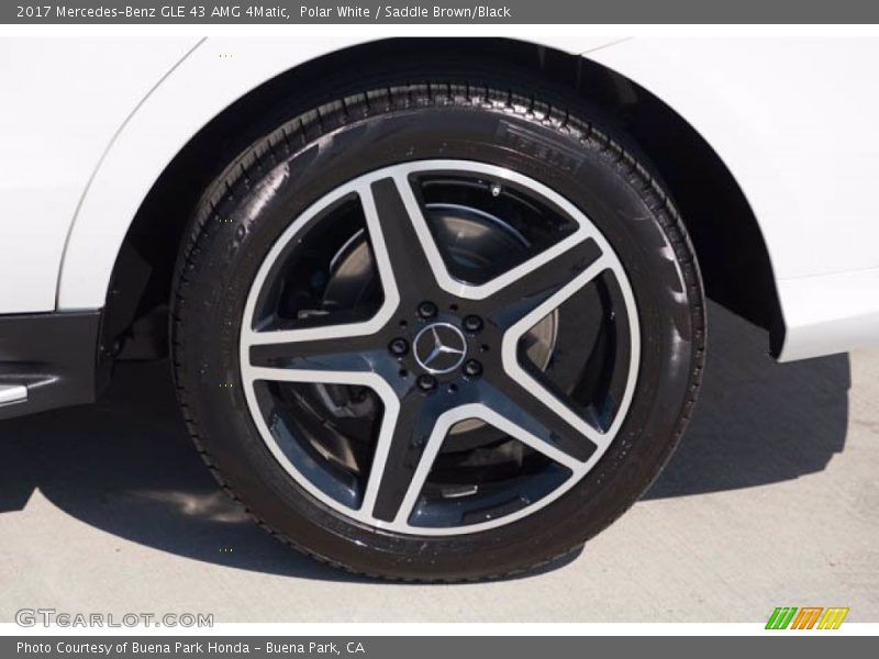 Polar White / Saddle Brown/Black 2017 Mercedes-Benz GLE 43 AMG 4Matic
