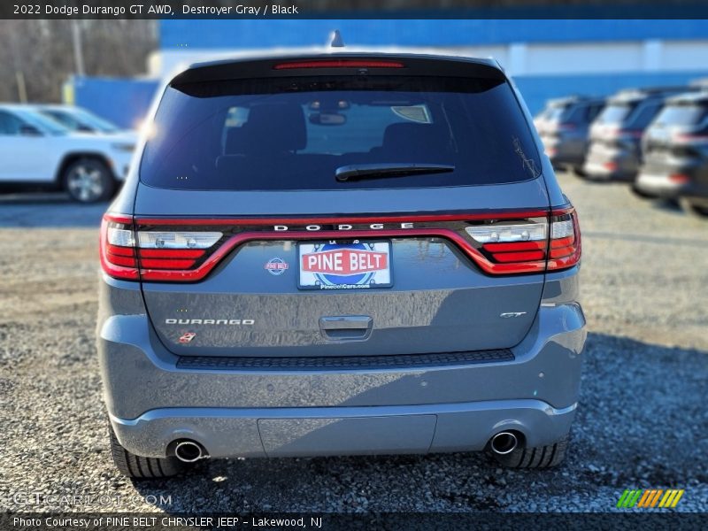 Destroyer Gray / Black 2022 Dodge Durango GT AWD