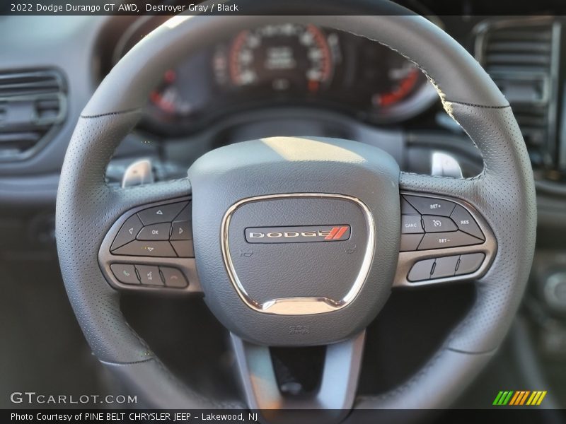 Destroyer Gray / Black 2022 Dodge Durango GT AWD