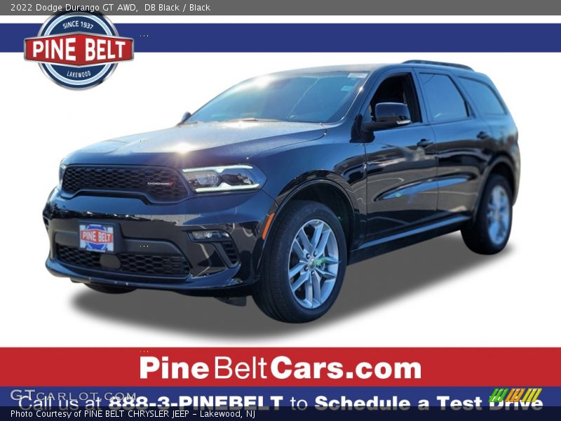 DB Black / Black 2022 Dodge Durango GT AWD