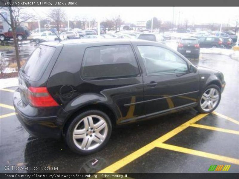 Black / Black 2003 Volkswagen GTI VR6